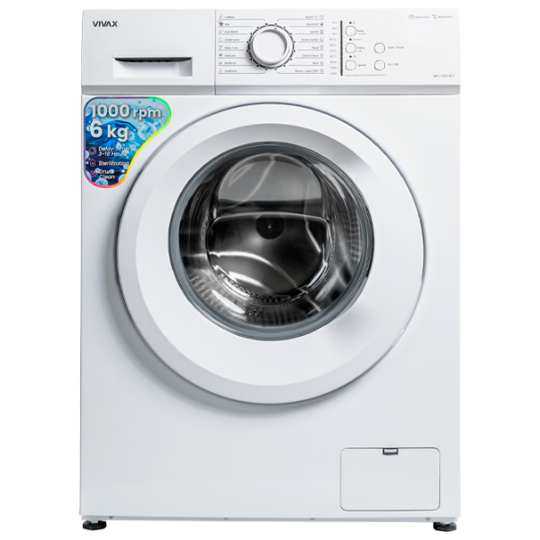 Стиральная машина Vivax WFL-100616CS 6 кг / 1000 об/мин / Белый photo 1