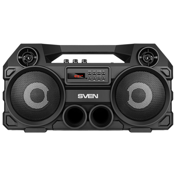 Boxă portabilă Sven PS-580 2 x 18 W/ Black photo 2 Boxă portabilă Sven PS-580 2 x 18 W/ Black photo 2