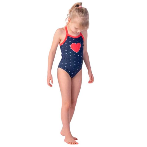 Купальник для девочек Iguana aquawave triangulo kids dolphin 128 / Синий photo 2