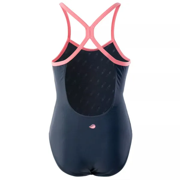 Costum de baie pentru fete Iguana aquawave velanti jr blueberry/conch shell 152 / Blue photo 3