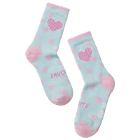 Șosete pentru fetiţe Conte SOF-TIKI 7C-46 16 / Turquoise