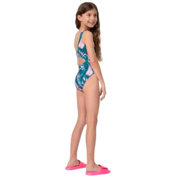 Costum de baie pentru fete 4F 4fjss23uswsf021 122 - 128 / Multicolor photo 2