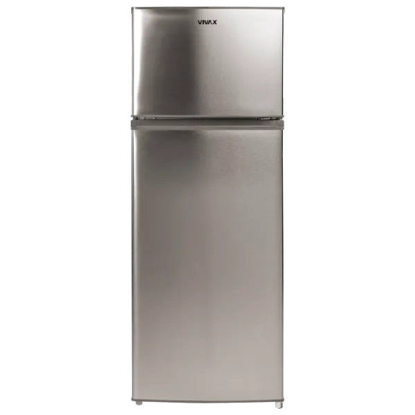 Холодильник Vivax DD-207 E X с верхней морозильной камерой 204 / 143 cm / Нержавеющая сталь photo 1
