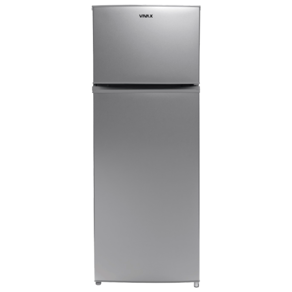 Frigider Vivax DD-207E S cu congelator sus 204 / 143 cm / Silver photo 1
