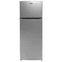 Холодильник Vivax DD-207E S с верхней морозильной камерой 204 / 143 cm / Серебряный