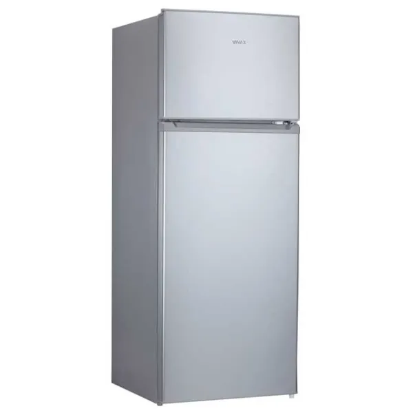 Frigider Vivax DD-207E S cu congelator sus 204 / 143 cm / Silver photo 2
