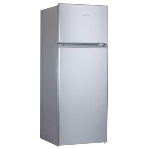 Frigider Vivax DD-207E S cu congelator sus 204 / 143 cm / Silver photo 2