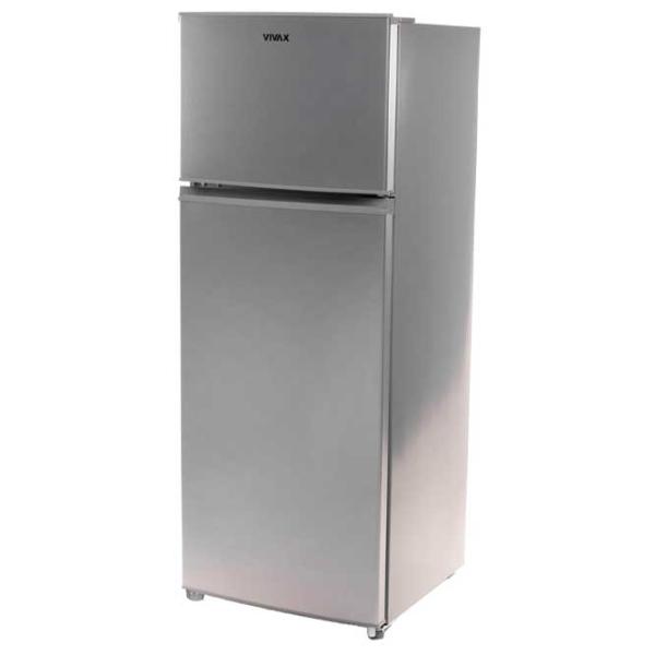Frigider Vivax DD-207E S cu congelator sus 204 / 143 cm / Silver photo 3