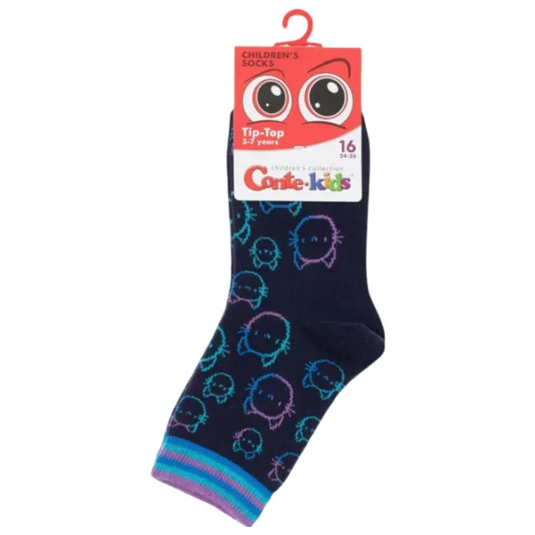 Șosete Unisex Conte TIP-TOP 5C-11 18 / Blue photo 1 Șosete Unisex Conte TIP-TOP 5C-11 18 / Blue photo 1