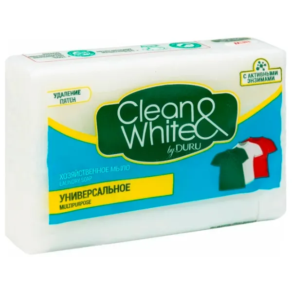 Săpun solid Duru Clean & White 120 g photo 3 Săpun solid Duru Clean & White 120 g photo 3