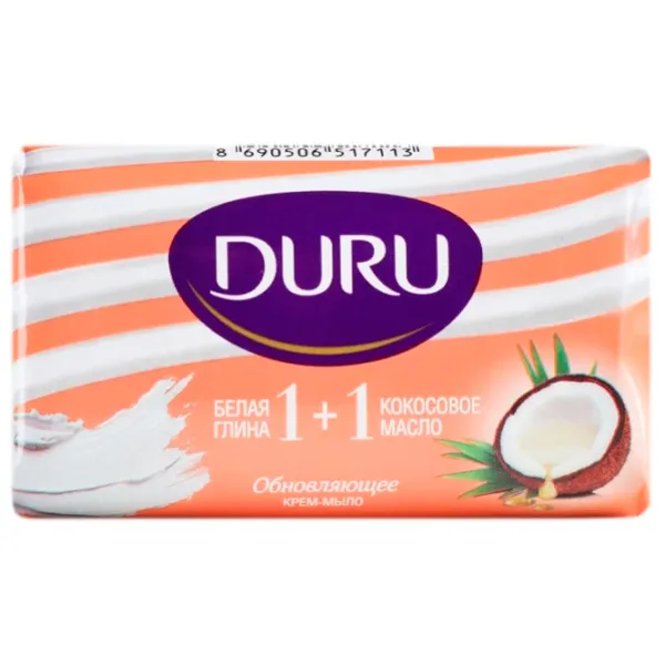 Săpun solid Duru 1+1 80 g photo 1
