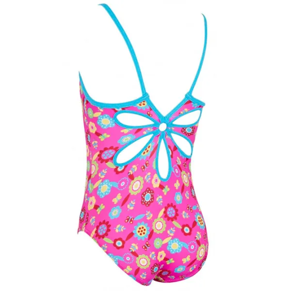 Costum de baie pentru fete Zoggs Zoggs junior flora yaroomba floral 20 / Pink photo 2