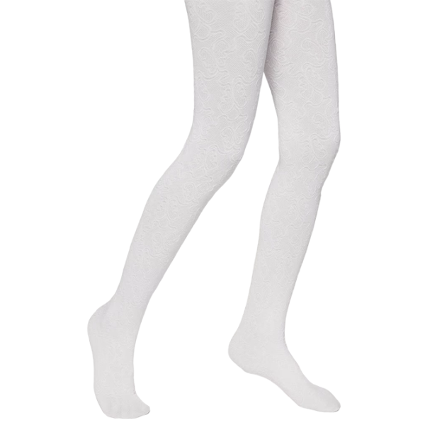 Colanți pentru fetiţe Conte Daisy 128 - 134 / White photo 1 Colanți pentru fetiţe Conte Daisy 128 - 134 / White photo 1