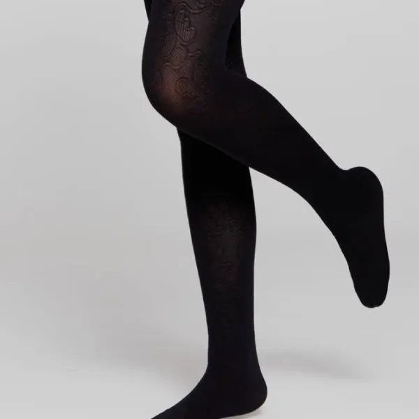 Colanți pentru fetiţe Conte Daisy 128 - 134 / Black photo 2 Colanți pentru fetiţe Conte Daisy 128 - 134 / Black photo 2