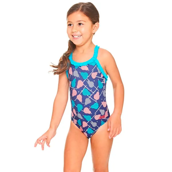 Купальник для девочек Zoggs junior pears ruffle xback 20 / Разноцветный photo 4