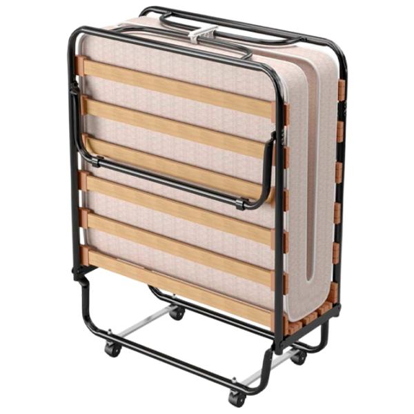 Раскладушка Costway HW69255  / 120 кг / Черный photo 2 Раскладушка Costway HW69255  / 120 кг / Черный photo 2