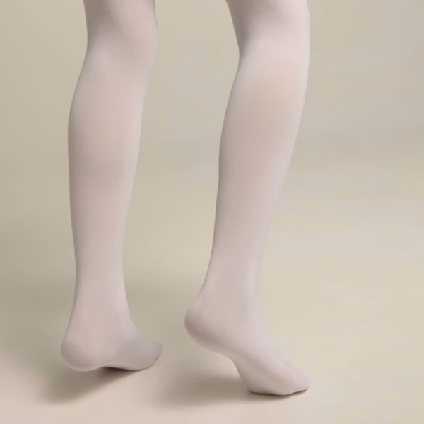 Colanți pentru fetiţe Conte Velour 116 - 122 / White photo 2 Colanți pentru fetiţe Conte Velour 116 - 122 / White photo 2