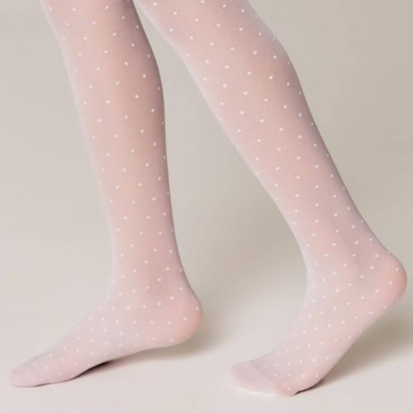 Colanți pentru fetiţe Conte 22C-143 140-146 / White photo 3 Colanți pentru fetiţe Conte 22C-143 140-146 / White photo 3