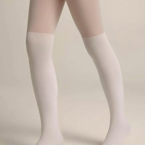 Colanți pentru fetiţe Conte Lolita 140-146 / White photo 3