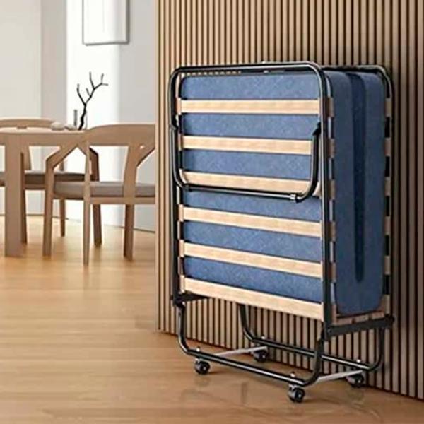 Раскладушка Costway HW69423NY холст / 125 кг / Черный photo 5 Раскладушка Costway HW69423NY холст / 125 кг / Черный photo 5