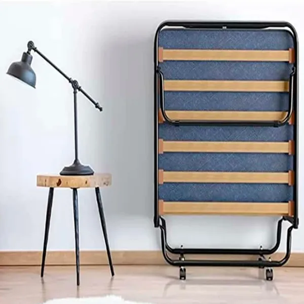 Раскладушка Costway HW69423NY холст / 125 кг / Черный photo 6 Раскладушка Costway HW69423NY холст / 125 кг / Черный photo 6