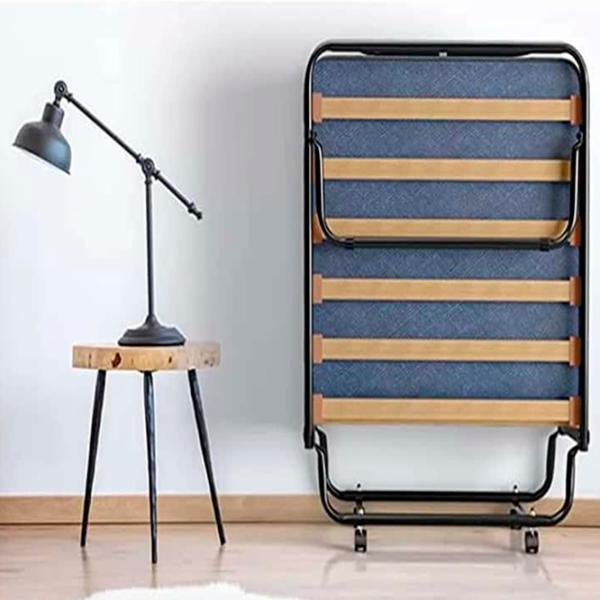 Раскладушка Costway HW69423NY холст / 125 кг / Черный photo 6 Раскладушка Costway HW69423NY холст / 125 кг / Черный photo 6