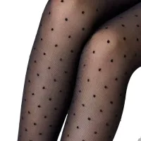 Colanți pentru fetiţe Conte 22C-143 116 - 122 / Black