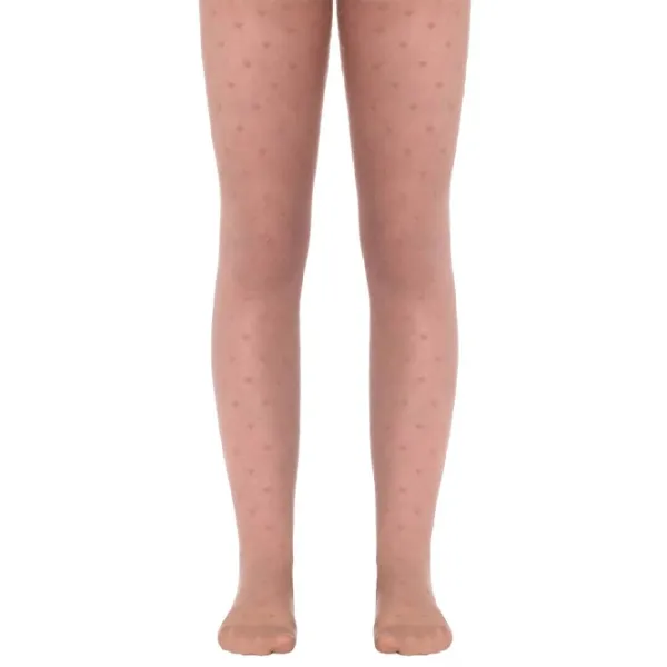 Colanți pentru fetiţe Conte 16C-46 116 - 122 / Natural Beige photo 1