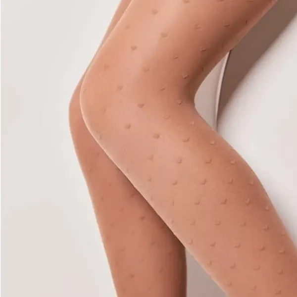 Colanți pentru fetiţe Conte 16C-46 116 - 122 / Natural Beige photo 3