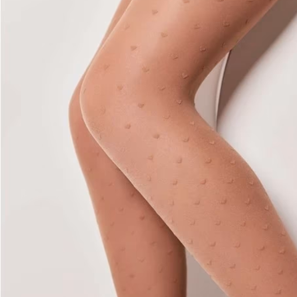 Colanți pentru fetiţe Conte 16C-46 116 - 122 / Natural Beige photo 3
