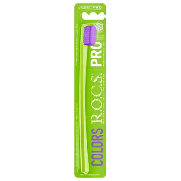 Periuță de dinți R.O.C.S. PRO Colors 1 photo 2
