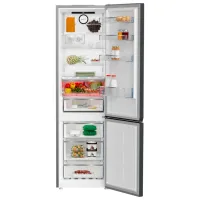 Frigider Beko B5RCNA405ZXBR cu congelator jos 355 l / 203.5 cm / Inox photo 4
