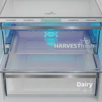 Frigider Beko B5RCNA405ZXBR cu congelator jos 355 l / 203.5 cm / Inox photo 8