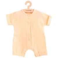 Body pentru băieți New Baby Leny peach 55741 80 / 100% bumbac