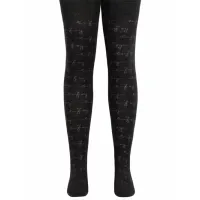 Colanți pentru fetiţe Conte Kids TIP-TOP 150 - 152 / Black