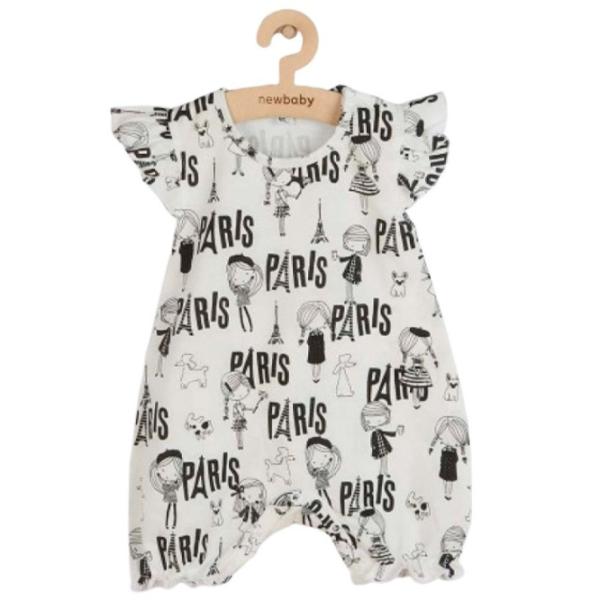 Body pentru fete New Baby Paris 86 / 100% bumbac photo 1