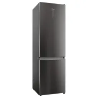 Frigider Haier HDW3620DNPD cu congelator jos 377 l / 200 cm / Graphite photo 2