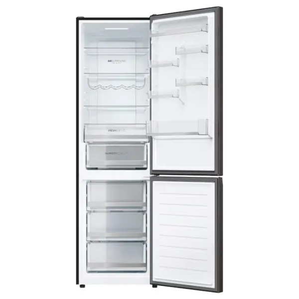 Холодильник Haier HDW3620DNPD с нижней морозильной камерой 377 л / 200 cm / Графит photo 4