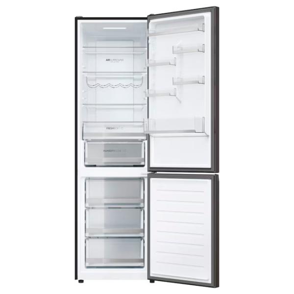 Холодильник Haier HDW3620DNPD с нижней морозильной камерой 377 л / 200 cm / Графит photo 4