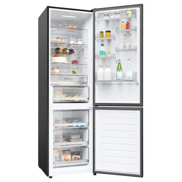 Холодильник Haier HDW3620DNPD с нижней морозильной камерой 377 л / 200 cm / Графит photo 7