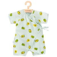 Body pentru fete New Baby Avocado 55391 62 / 100% bumbac