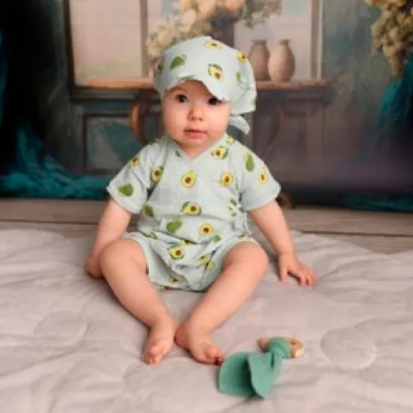 Body для девочек New Baby Avocado 55391 74 / 100% хлопок photo 2