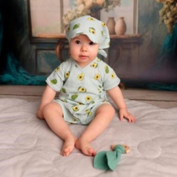 Body для девочек New Baby Avocado 55391 74 / 100% хлопок photo 2
