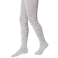 Колготки для девочек Conte Kids TIP-TOP 150 - 152 / Light Grey