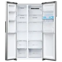 Frigider Haier HSR5918DWMP Side by Side 512 / 177 cm / Inox photo 5