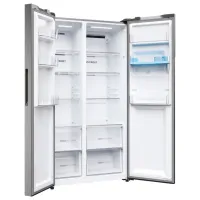 Frigider Haier HSR5918DWMP Side by Side 512 / 177 cm / Inox photo 11