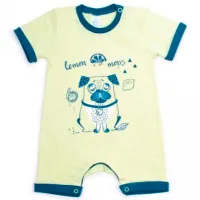 Body pentru băieți Veres Lemon Doggy 68 / 100% bumbac
