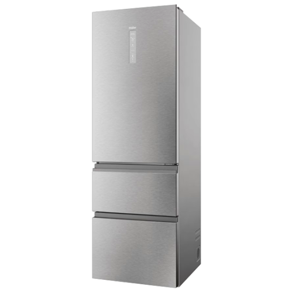 Холодильник Haier HTW5618DNMG с нижней морозильной камерой 360 л / 185 cm / Нержавеющая сталь photo 1