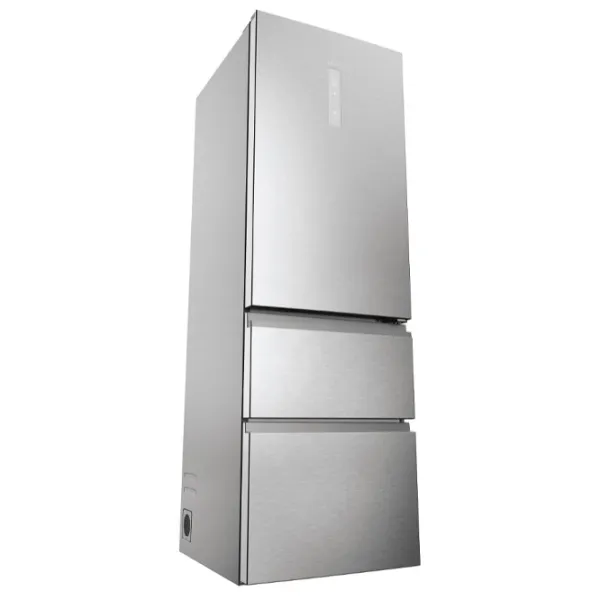 Холодильник Haier HTW5618DNMG с нижней морозильной камерой 360 л / 185 cm / Нержавеющая сталь photo 2