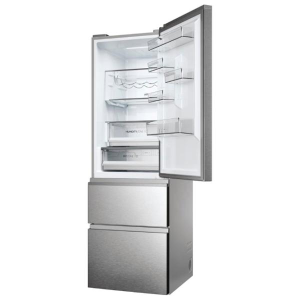 Холодильник Haier HTW5618DNMG с нижней морозильной камерой 360 л / 185 cm / Нержавеющая сталь photo 9